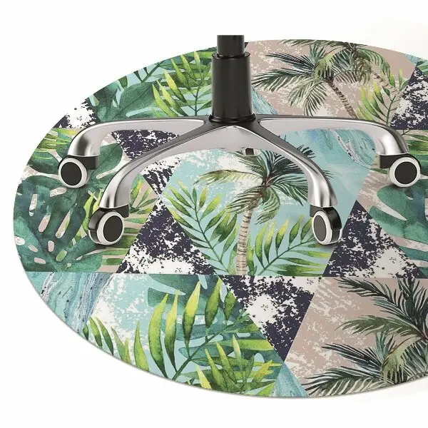 covoras protectie podea mozaic tropical