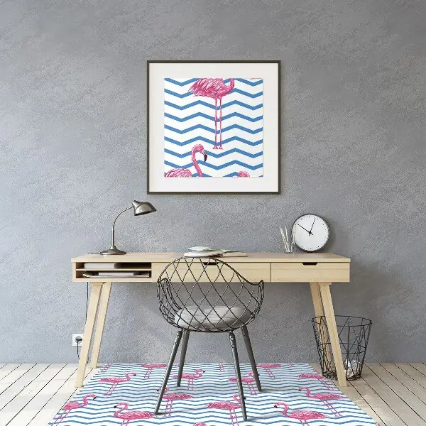 covoras protectie podea Flamingos