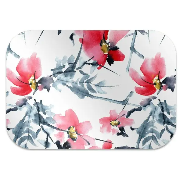 protectie podea scaun model floral