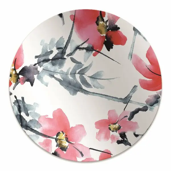 protectie podea scaun model floral
