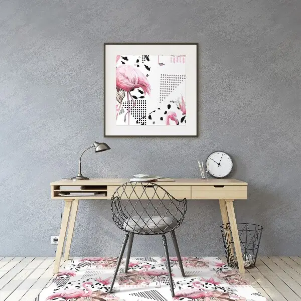 Covorașe pentru scaune Flamingos