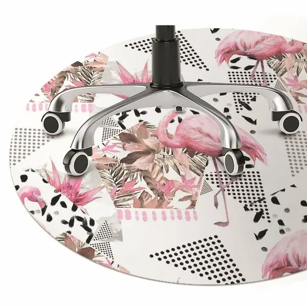 Covorașe pentru scaune Flamingos