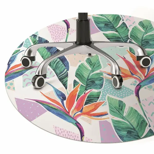 covoras protectie podea florei tropicale