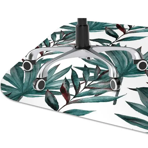 Covoras pentru protectie pardosea ilustrare tropical