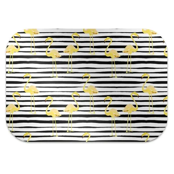 protectie podea scaun birou flamingo de aur