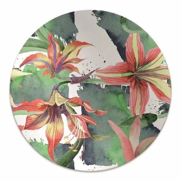 Covoras pentru protectie pardosea floare Hippeastrum