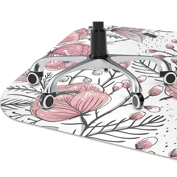 covoras protectie podea Pastel Roses Art