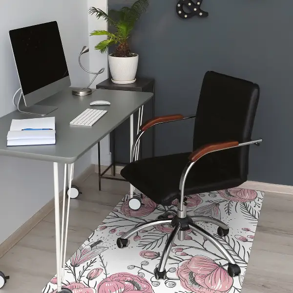 covoras protectie podea Pastel Roses Art
