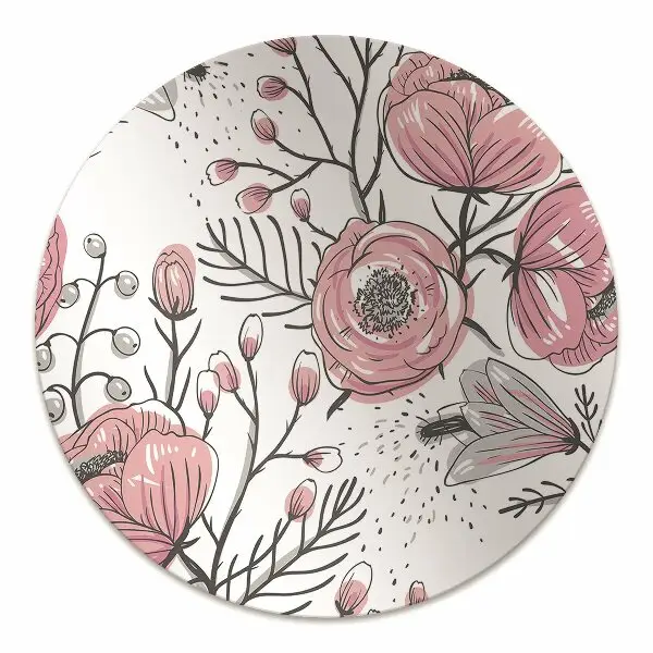 covoras protectie podea Pastel Roses Art