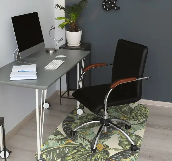 protectie podea scaun frunze tropicale