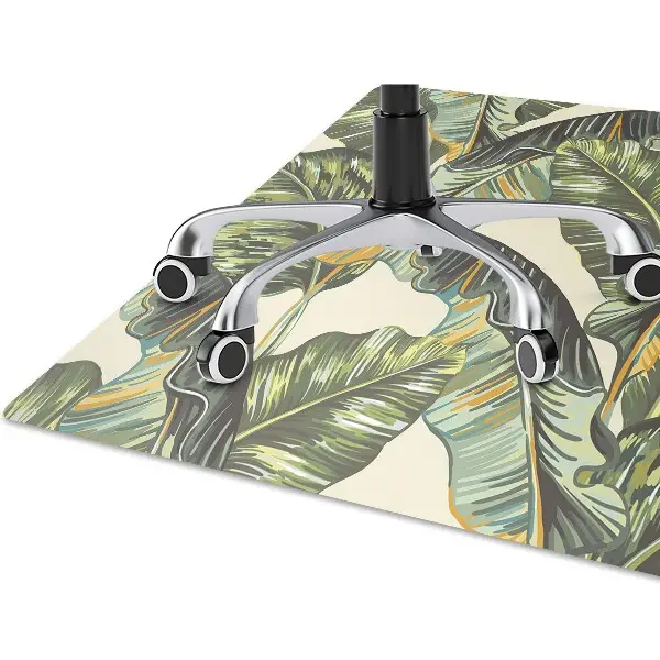 protectie podea scaun frunze tropicale