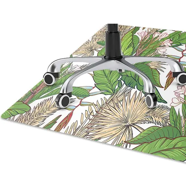 protectie podea scaun birou jungla tropicala