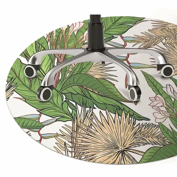 protectie podea scaun birou jungla tropicala
