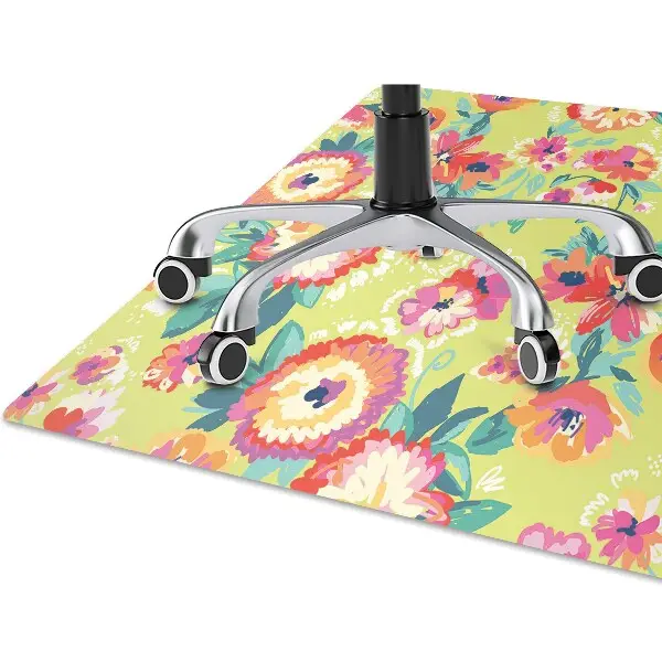 protectie podea scaun birou gradina cu flori