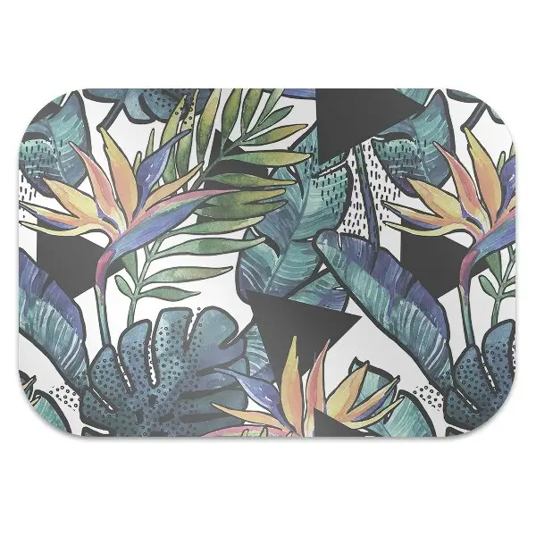 protectie podea birou frunze de palmier