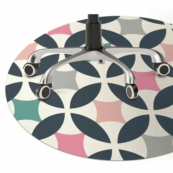 protectie podea birou model retro Pastel