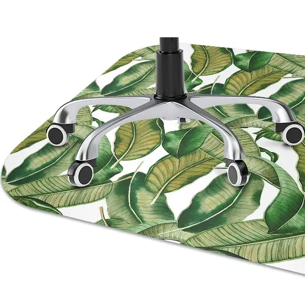 protectie podea birou frunze botanice