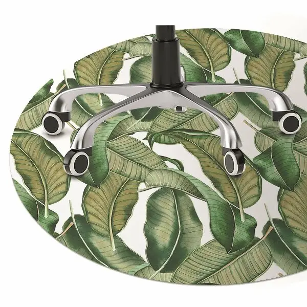 protectie podea birou frunze botanice