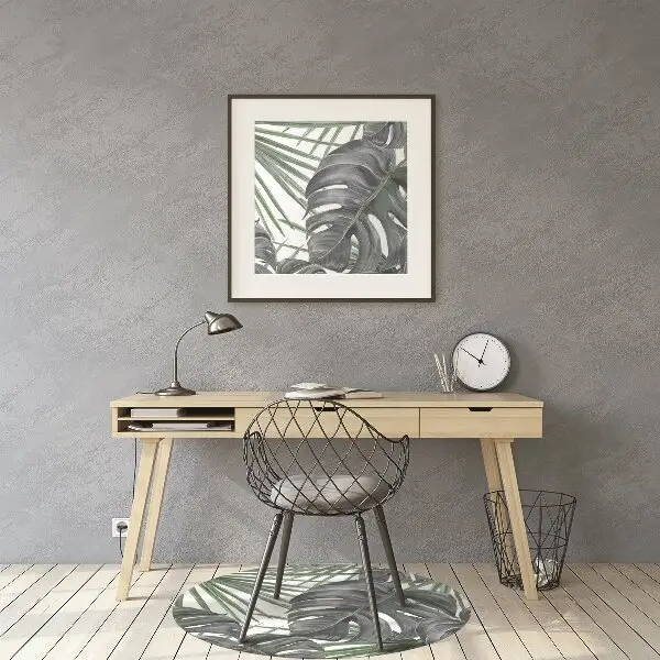 protectie podea scaun birou plante exotice