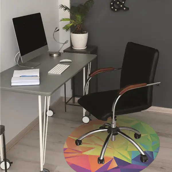 Covorașe pentru scaune culoare abstracție