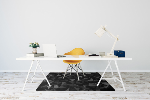 protectie podea scaun abstractizare negru