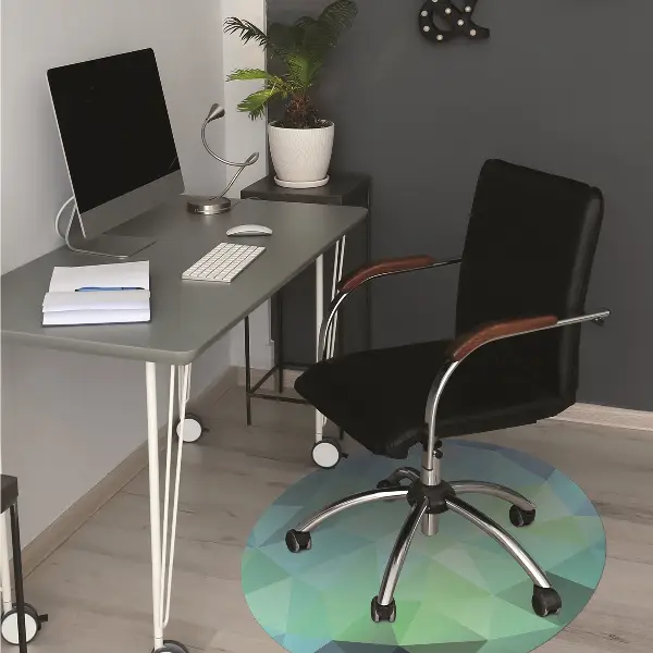 covoras protectie podea albastru abstracție
