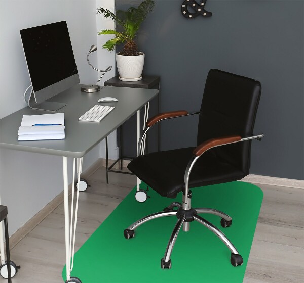 Covoras pentru protectie pardosea de culoare verde ierboase