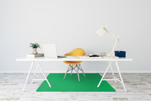 Covoras pentru protectie pardosea de culoare verde ierboase