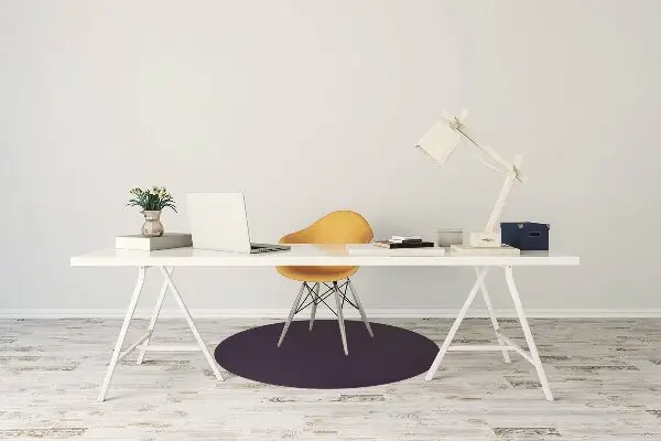 Covoras pentru protectie pardosea Oțel de culoare albastru