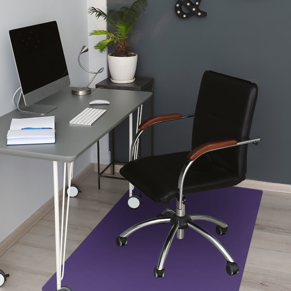 protectie podea scaun birou culoare Cobalt