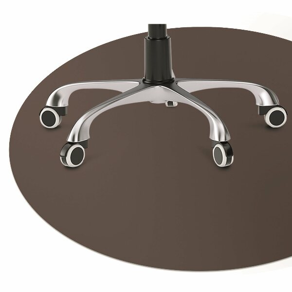 protectie podea scaun birou culoarea maro