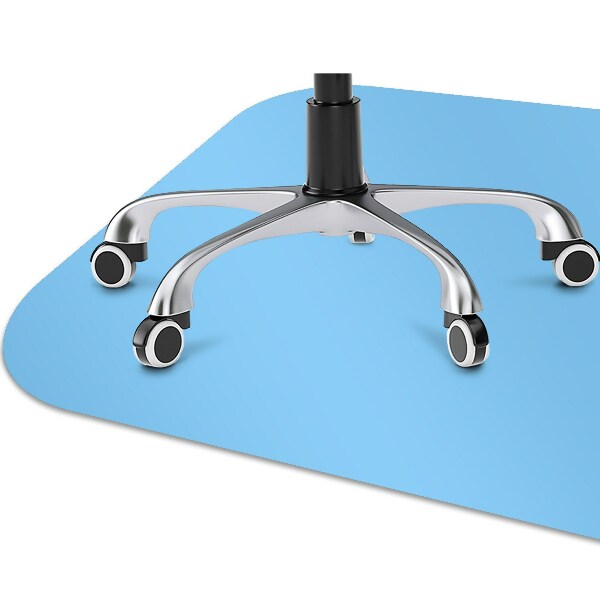 covoras protectie podea culoare albastru Pastel
