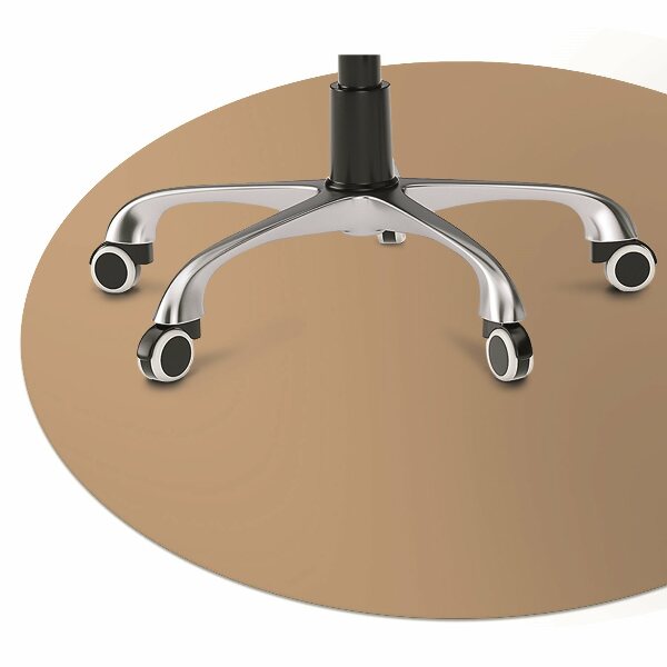 protectie podea scaun Culoarea maro deschis