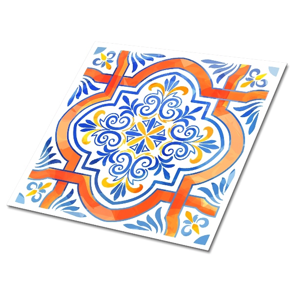 Panouri de vinil PVC Grafică în stil azulejos