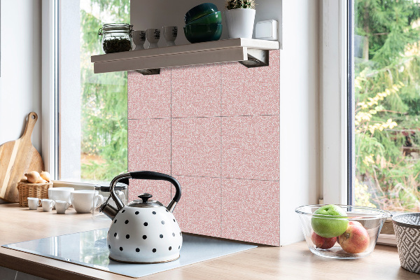 Plăci de vinil Mozaic roz ceramic