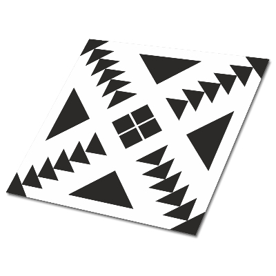 Plăci de vinil Triunghiuri și pătrate