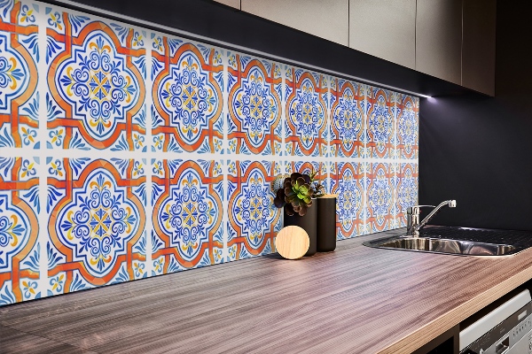 Panou de perete bucatarie Grafica Azulejos