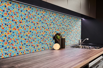 Panou de perete Mozaic colorat