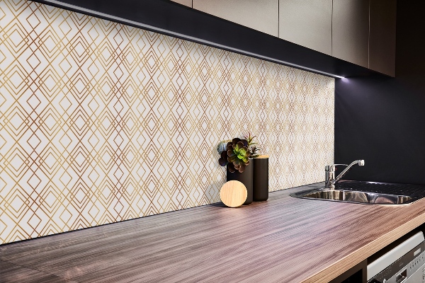 Panou decorativ pvc Linii de aur