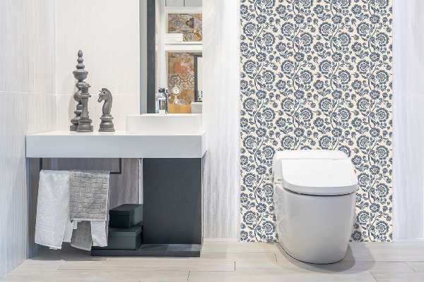 Panou de perete bucatarie Model floral clasic