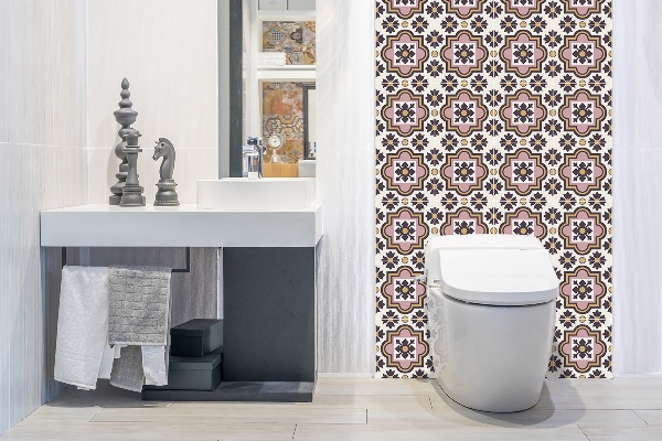 Panou decorativ bucatarie Flori arabe