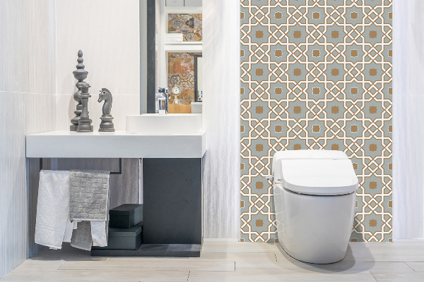 Panou decorativ bucatarie Model geometric