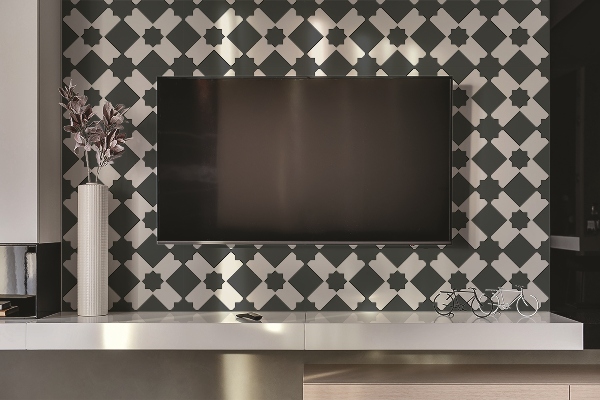 Panou decorativ bucatarie Model geometric