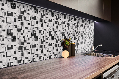 Panou perete Mozaic pe marmură
