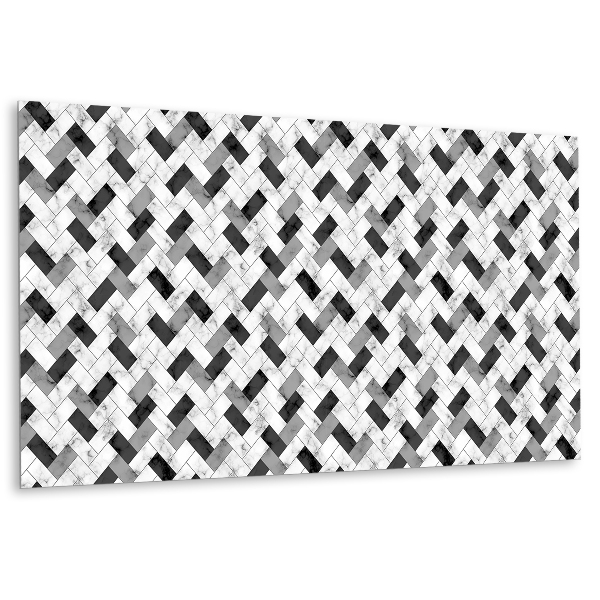 Panou decorativ pvc Herringbone de marmură