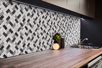 Panou decorativ pvc Herringbone de marmură