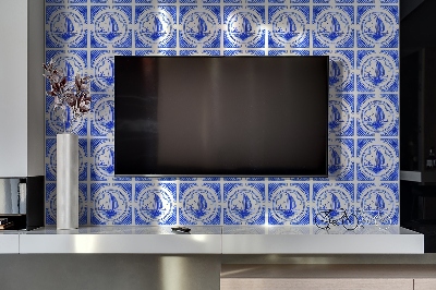 Panou decorativ pvc Barcă decorativă Azulejos