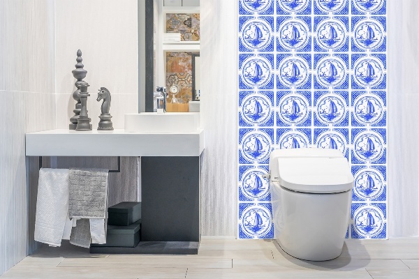 Panou decorativ pvc Barcă decorativă Azulejos