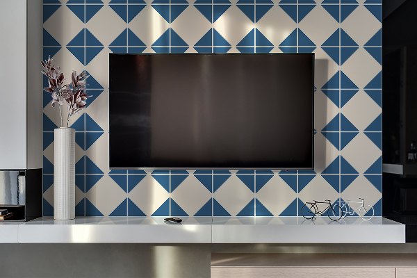Panou decorativ bucatarie Decorativ pentru televizorul Romb