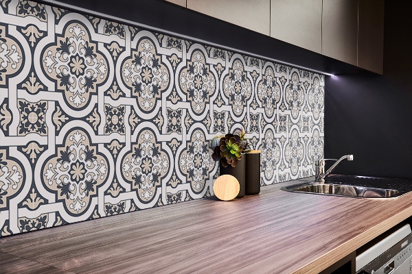 Panou decorativ bucatarie Ornament de foioase